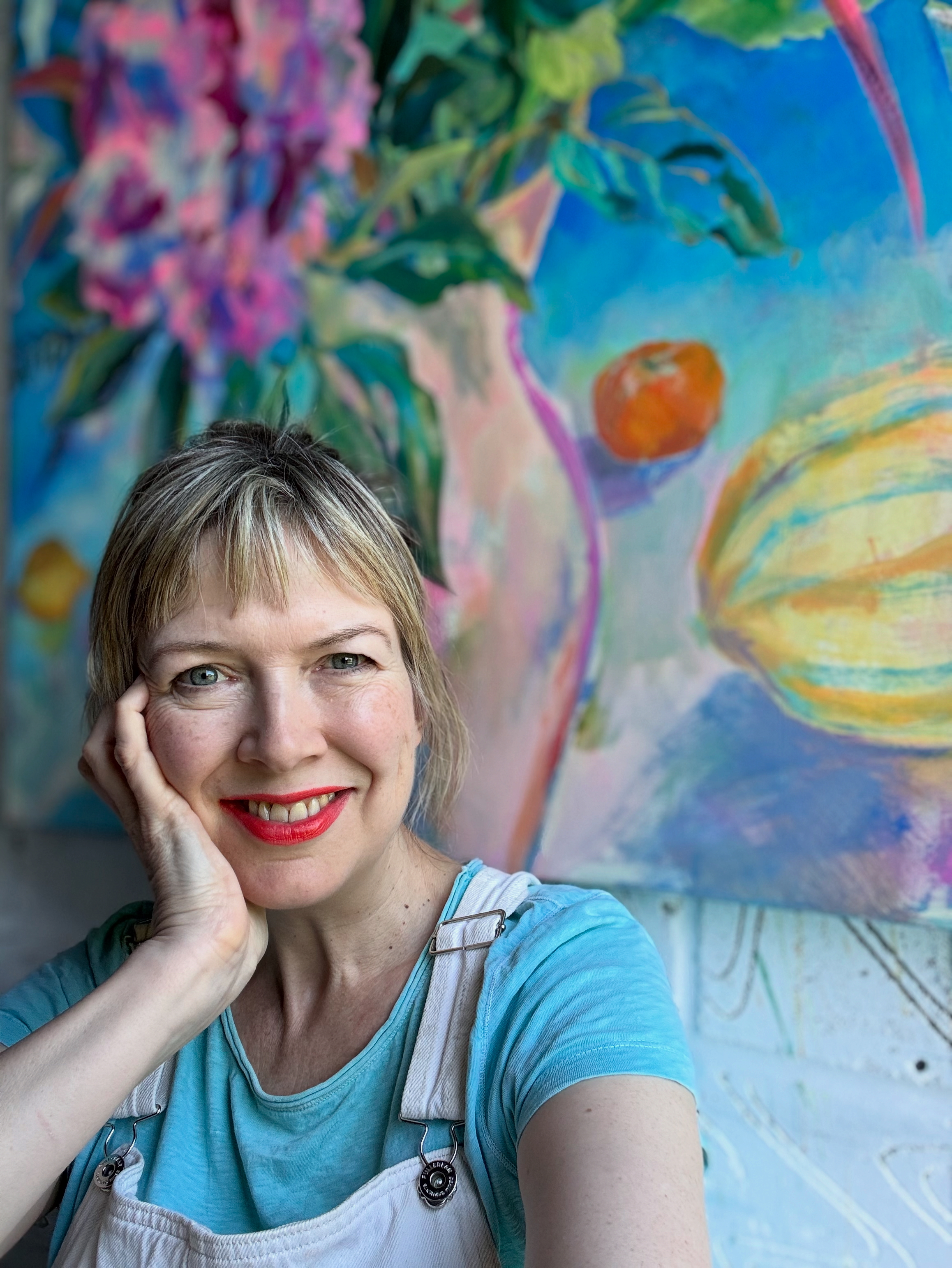 Artist Gabriella Buckingham in summer 2025